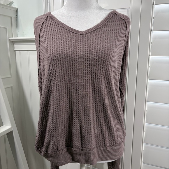 Free People Tops - Free People We the Free Santa Clara Thermal Top